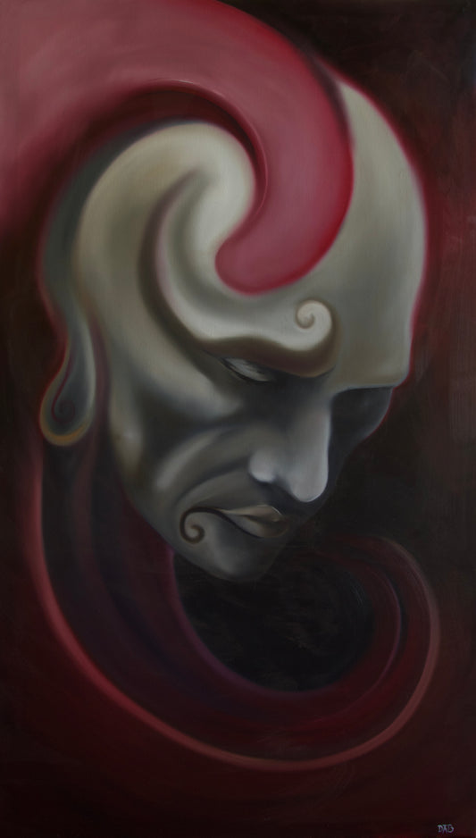 Grey Thought - 175 x 100cm